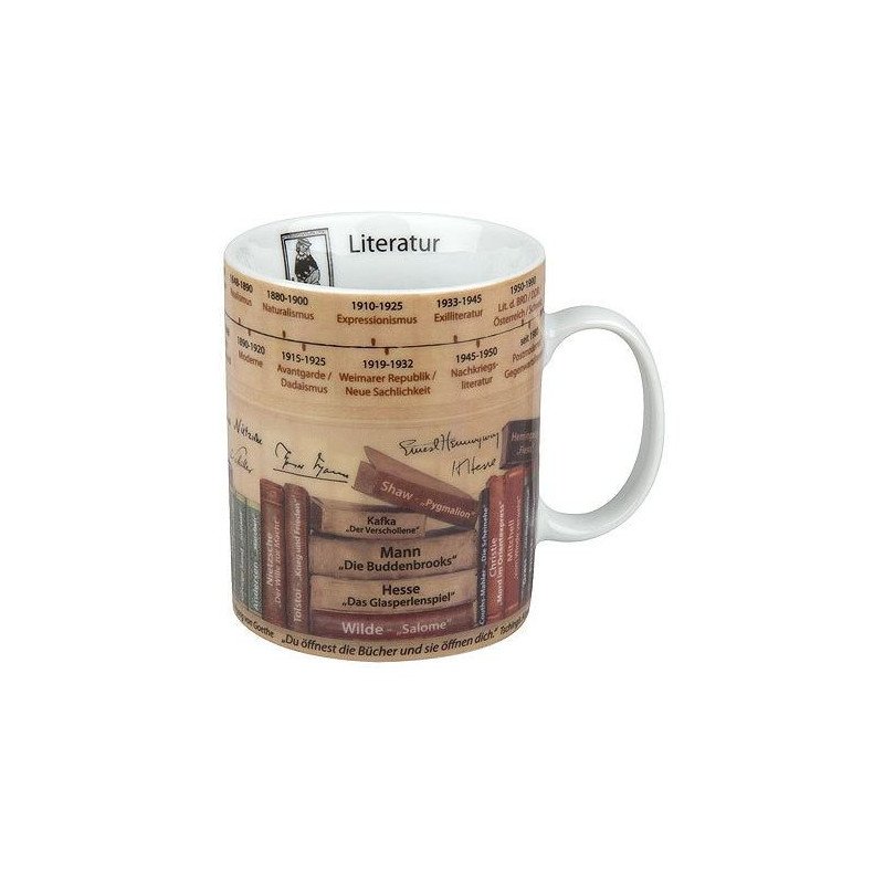 Könitz Tazza Wissensbecher Literatur
