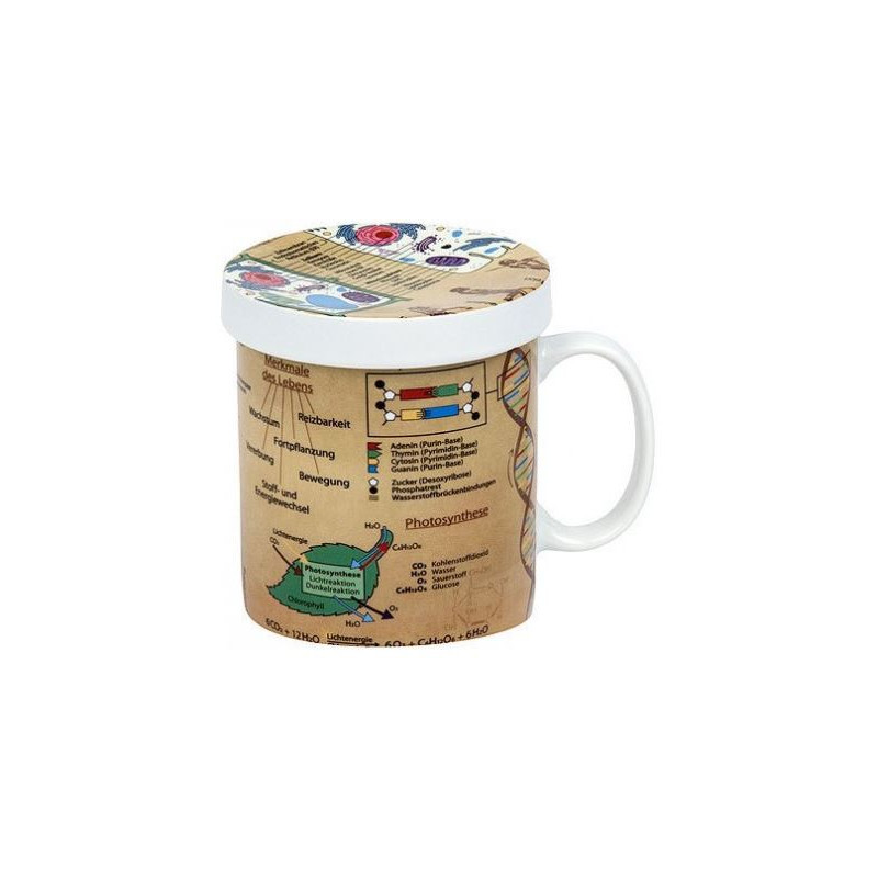 Könitz Tazza Wissensbecher für Teetrinker Biologie