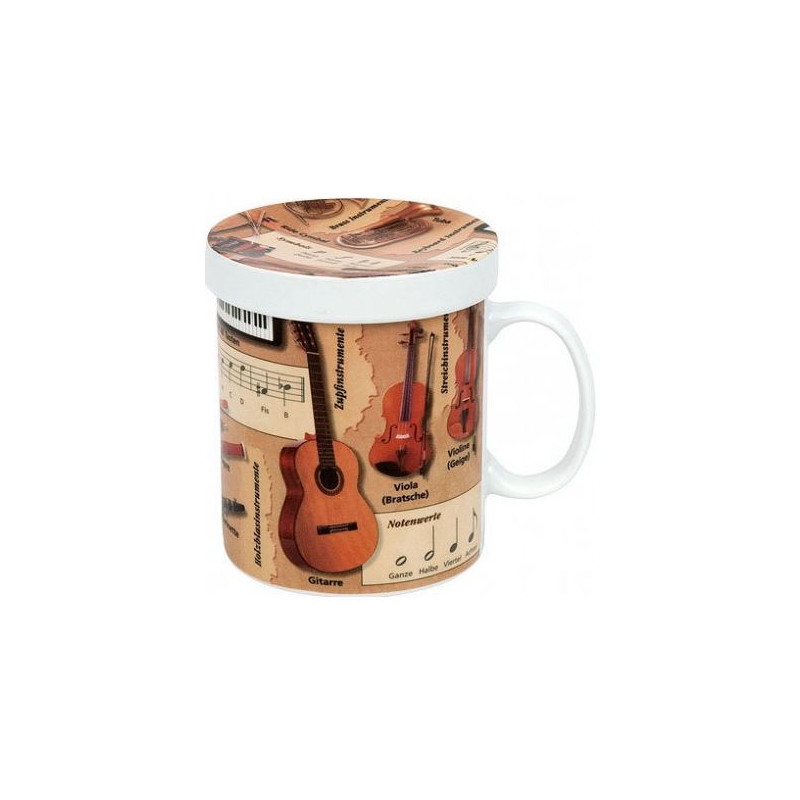 Könitz Tazza Wissensbecher für Teetrinker Musik