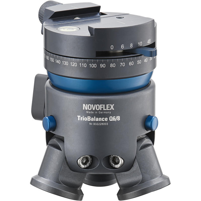 Novoflex TrioBalance Q 6/8 Base treppiede con livella integrata