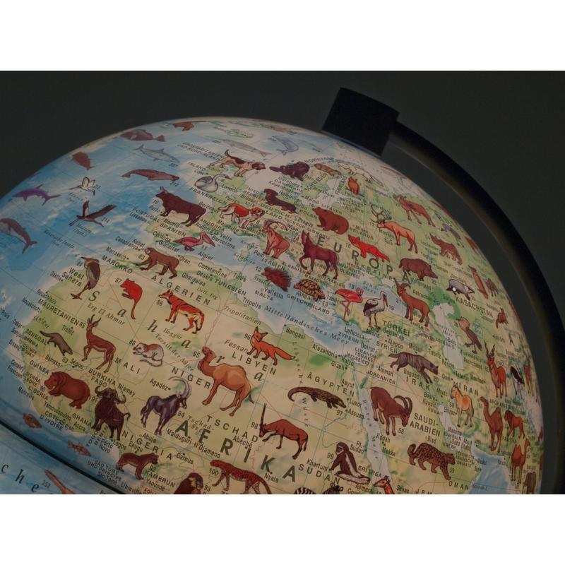 Stellanova Mappampndo luminoso per bambini con enciclopedia degli animali 882818