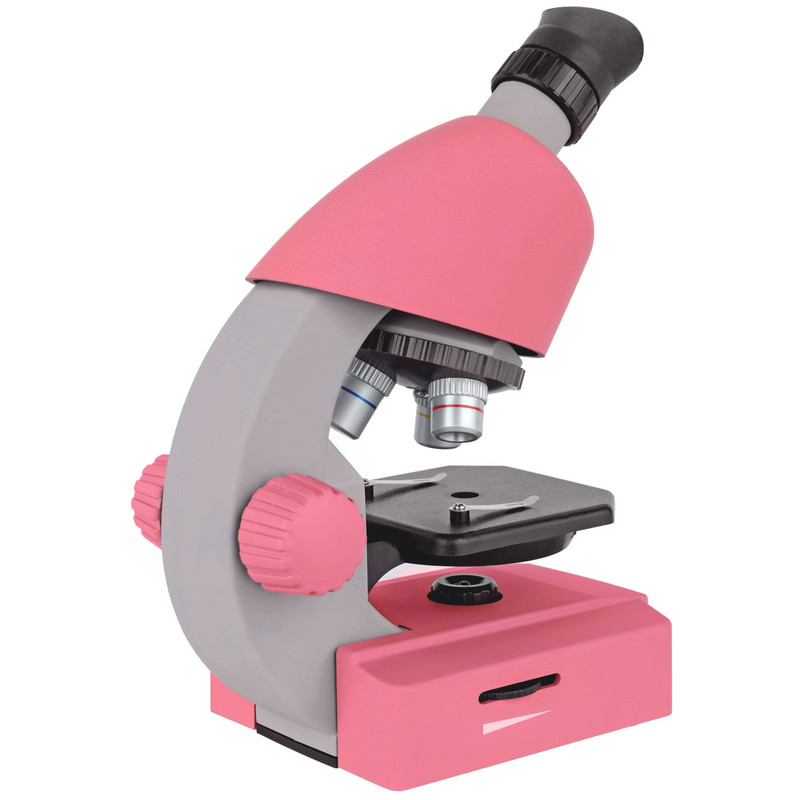 Bresser Junior Microscopio JUNIOR 40x-640x, rosa