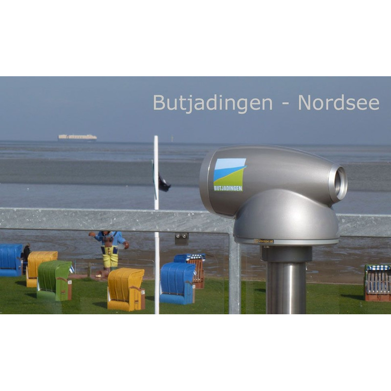 Telescopio idee-Concept Fernrohr Anbringung Ihres Logos