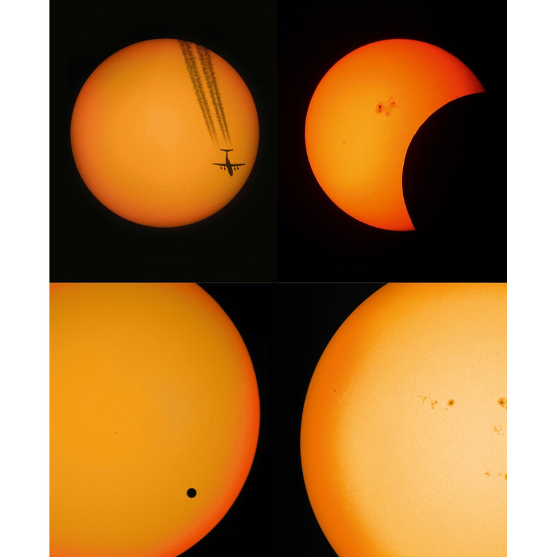 Explore Scientific Filtro solare in foglio Solarix con papercraft DIN A4, ND5