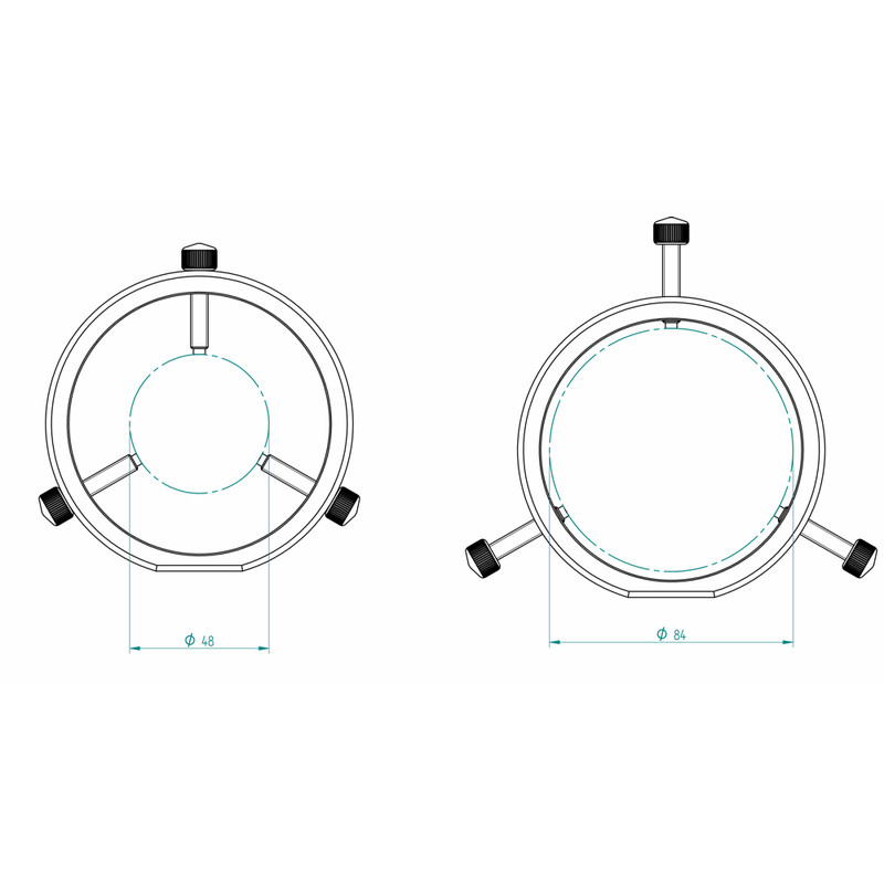 PrimaLuceLab Anelli da guida PLUS 90 mm