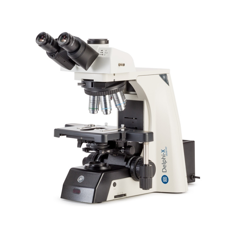 Euromex Microscopio DX.1158-PLi, trino, infinity, 10x/25,  plan, 40x - 1000x,  LED, 3W
