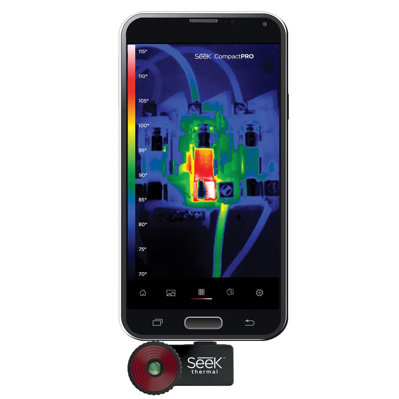Seek Thermal Camera termica CompactPRO FASTFRAME Android