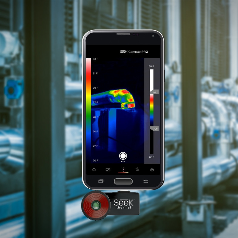 Seek Thermal Camera termica CompactPRO FASTFRAME Android