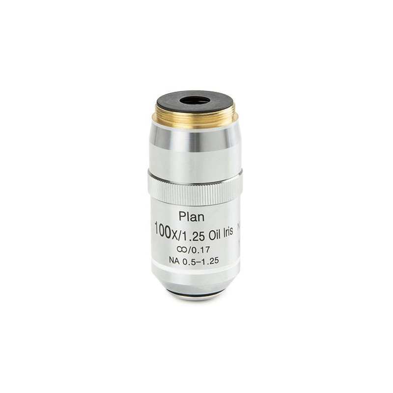 Euromex Obiettivo DX.7200-I, 100x/1,25 PLi S plan, infinity, oil, iris diaphragm w.d. 0,2 mm (Delphi-X)