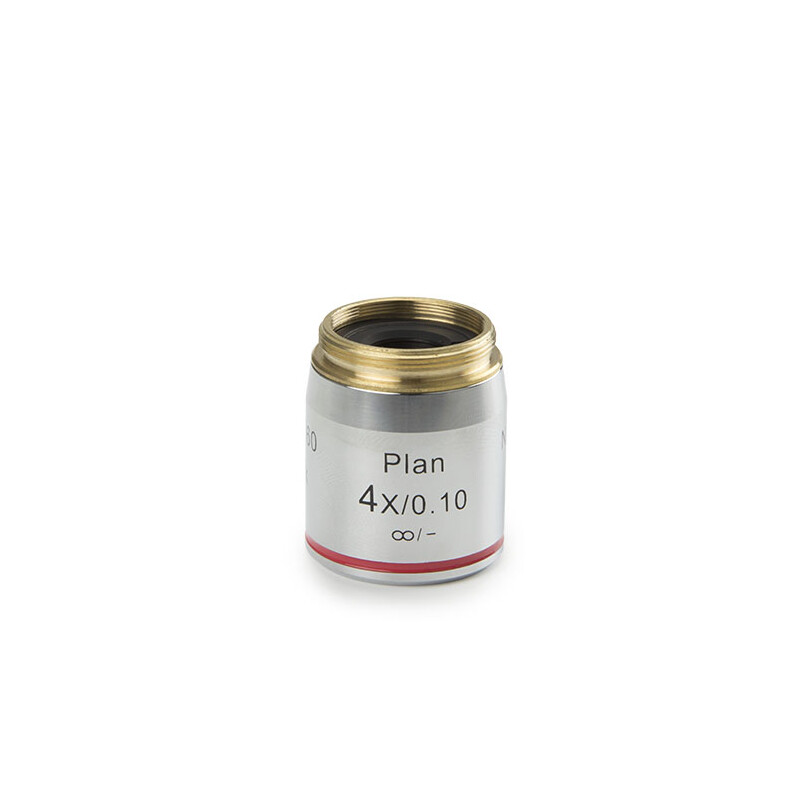 Euromex Obiettivo DX.7204, 4x/0,10 Pli, piano, infinito, w.d. 30 mm (Delphi-X)