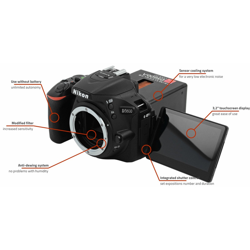 Nikon Fotocamera DSLR D5600a cooled