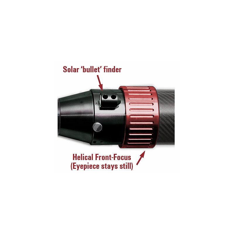 DayStar Telescopio Solare ST 80/1400 Solar Scout Carbon QUARK H-alfa protuberanze OTA