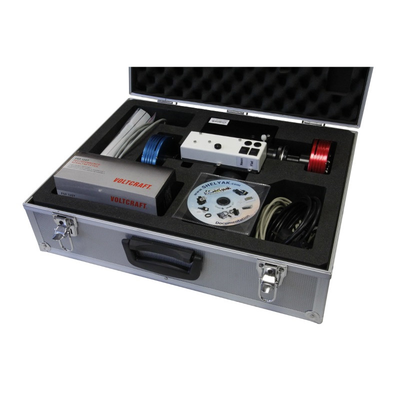 Shelyak Spettroscopio LISA con calibrazione, alimentatore e camera, set completo