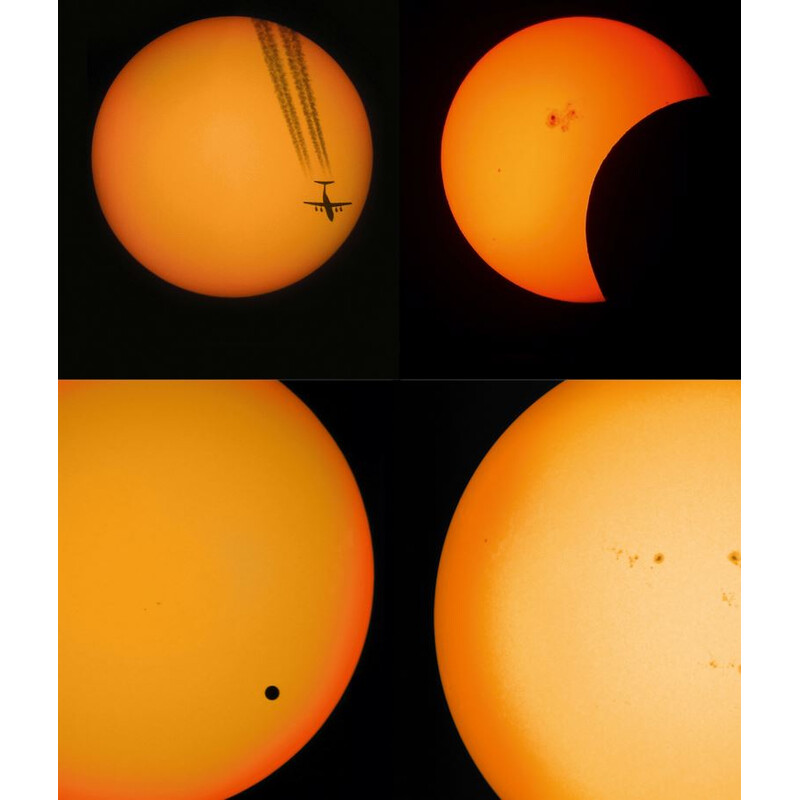 Lunt Solar Systems Binocolo Sonnenfernglas 6x30 Mini Sunocular OD5