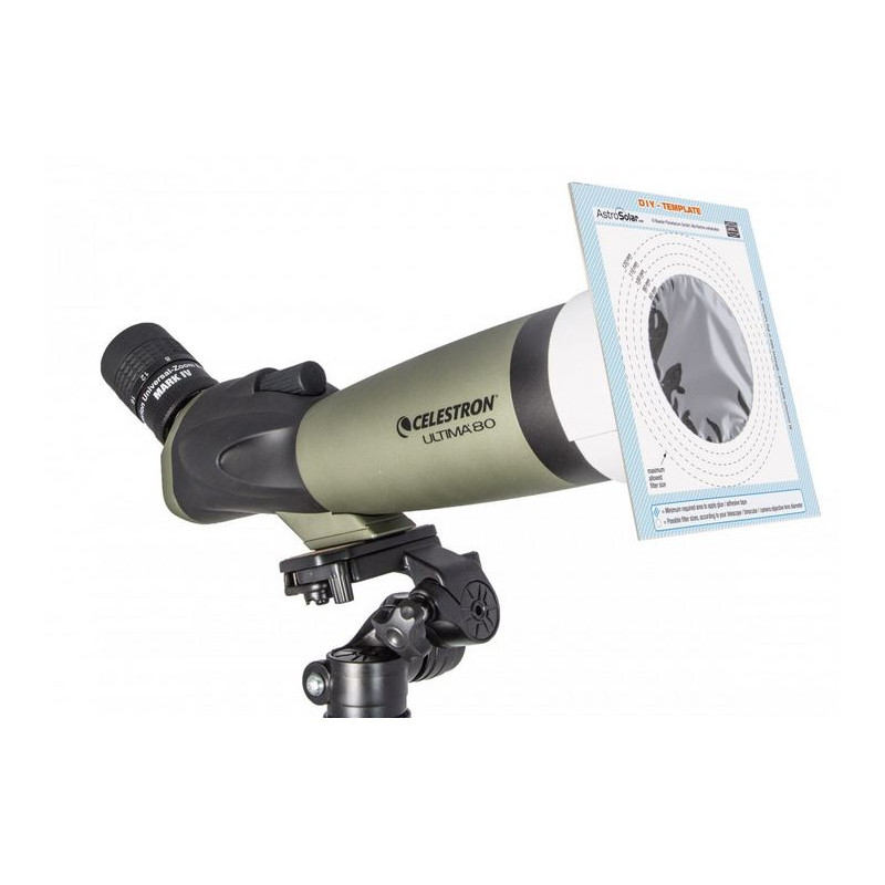 Baader Pellicola filtrante Filterfolie AstroSolar® ECO-size Safety Folie OD 5.0, 140x155 mm