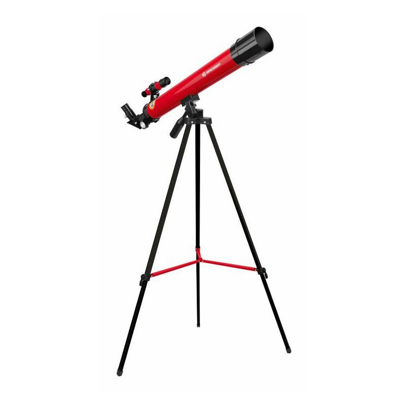 Bresser Junior Telescopio AC 45/600 AZ rosso