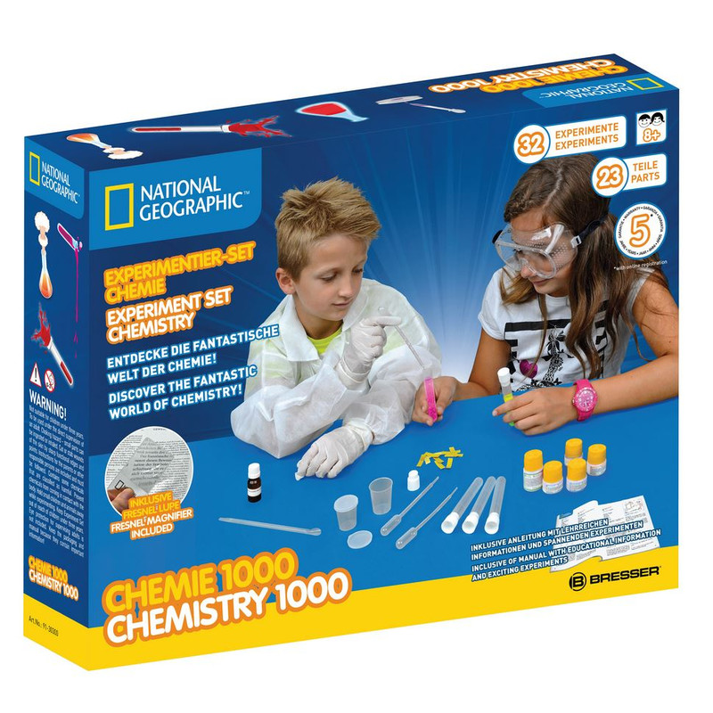 National Geographic Set esperimenti chimica 1000
