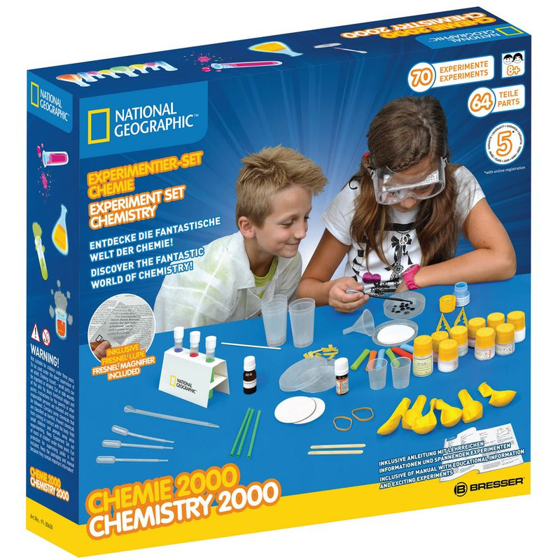 National Geographic Set esperimento chimica 2000