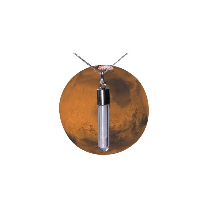 Jurassic Jewellery Meteoriti collana polvere di Marte (a fiala)