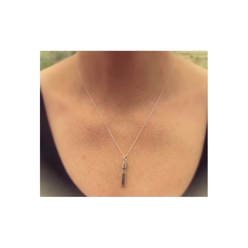 Jurassic Jewellery Meteoriti collana polvere di meteorite (a fiala)