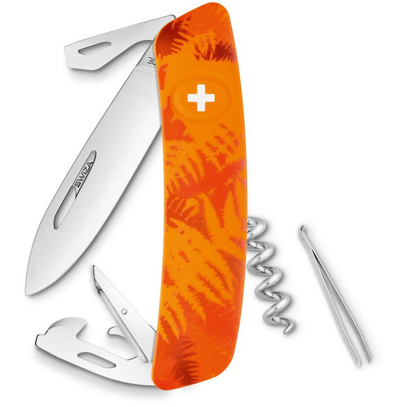 SWIZA Coltellino svizzero C03 FILIX Camo Farn Orange