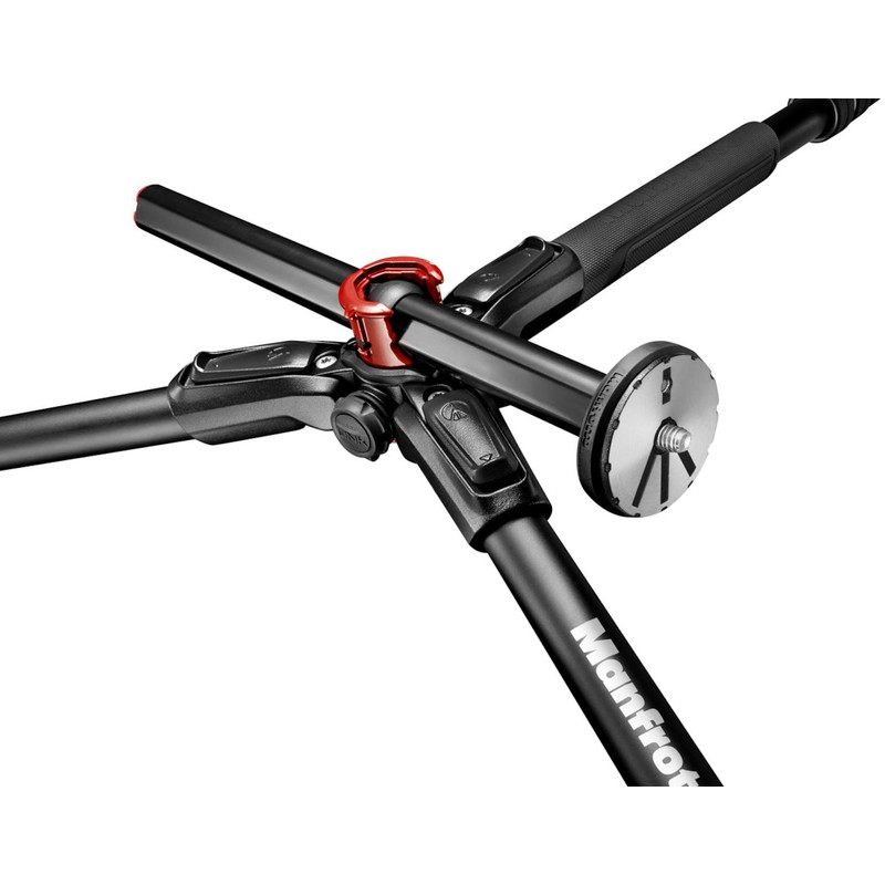 Manfrotto Treppiede Aluminio MK190GOA4TB-3W con testa 3 vie
