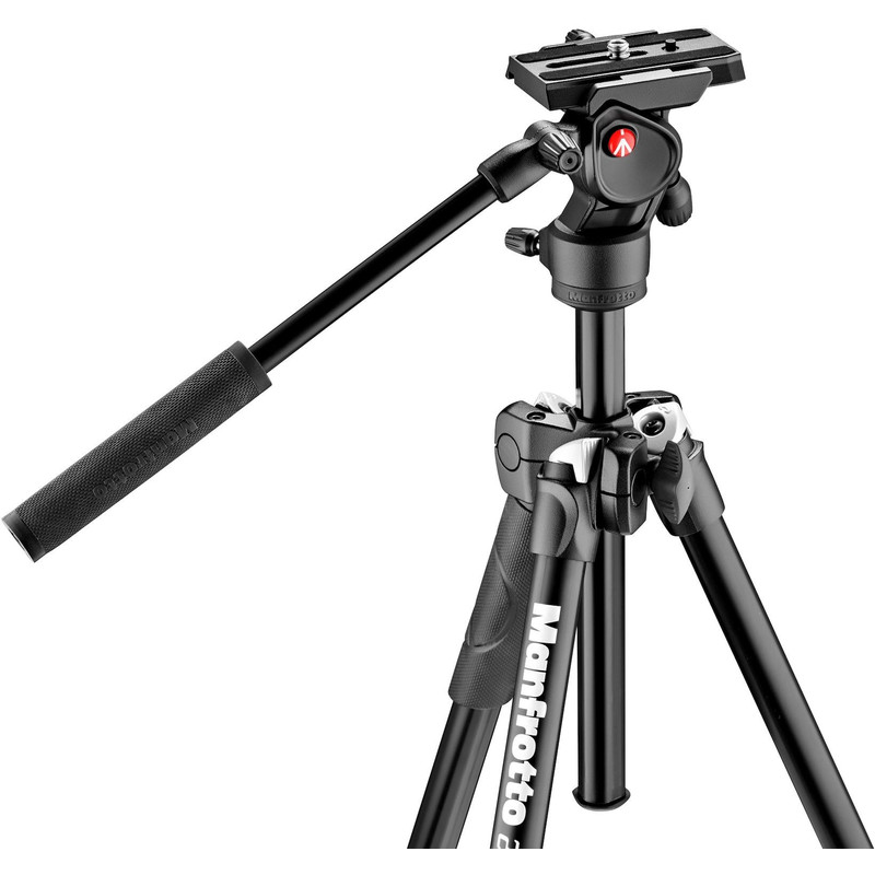 Manfrotto Treppiede Aluminio MK290LTA3-V con testa video Befree Live