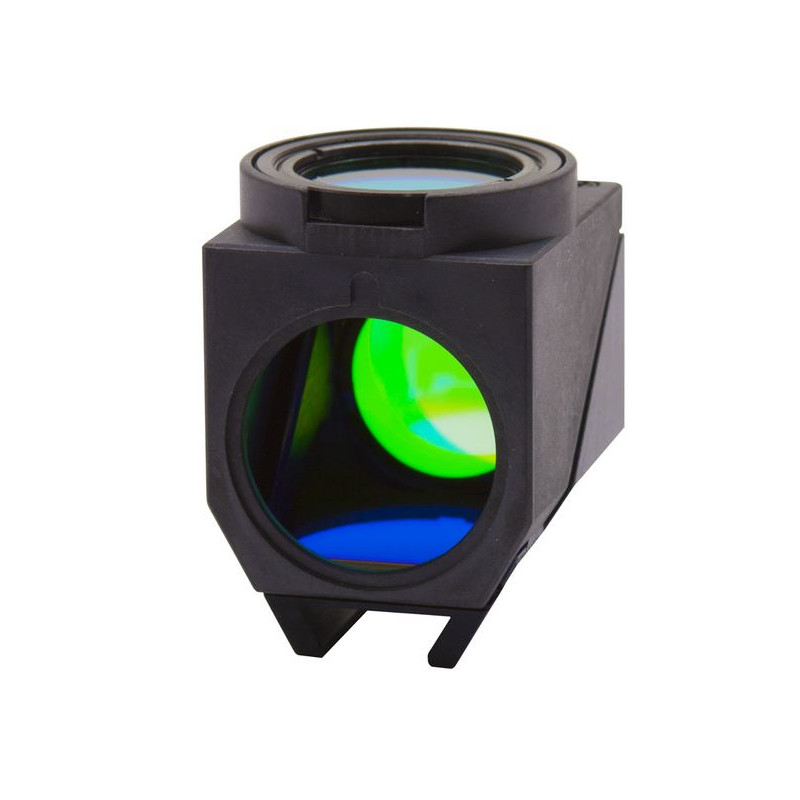 Optika LED Fluorescence Cube (LED + Filterset) for IM-3LD4, M-1233, UV LED Emission 365nm, Ex filter 325-375, Dich 415, Em 435LP