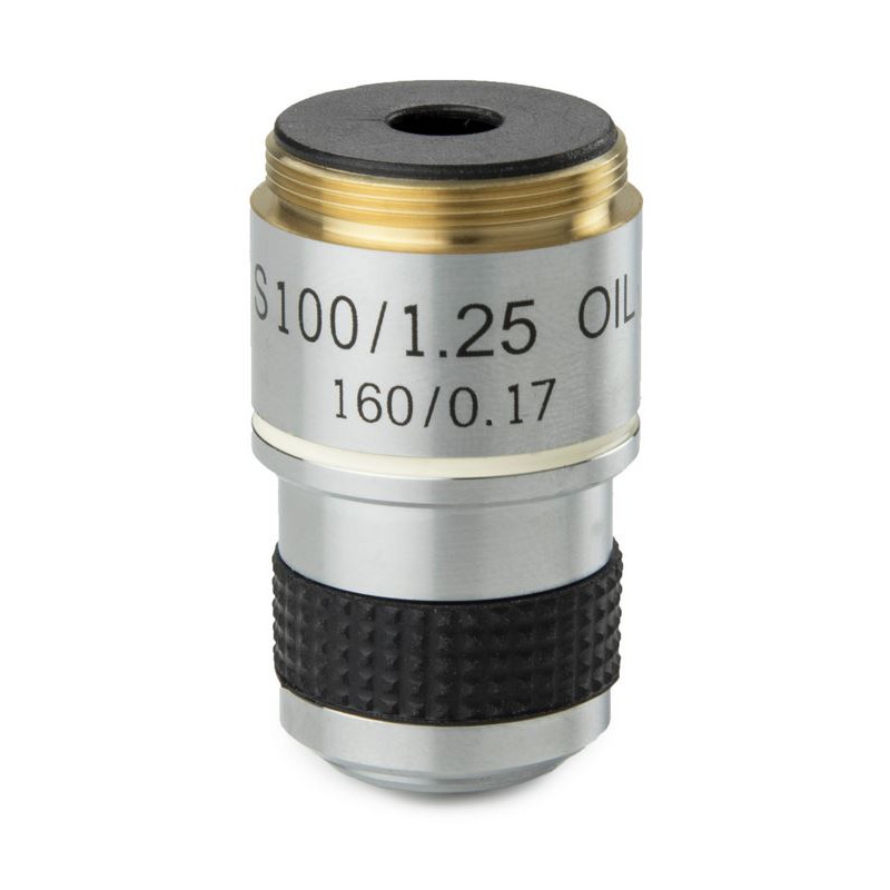 Euromex Obiettivo 100x/1,25 acromatico, a molla, parafocale 35 mm, MB.7000 (MicroBlue)