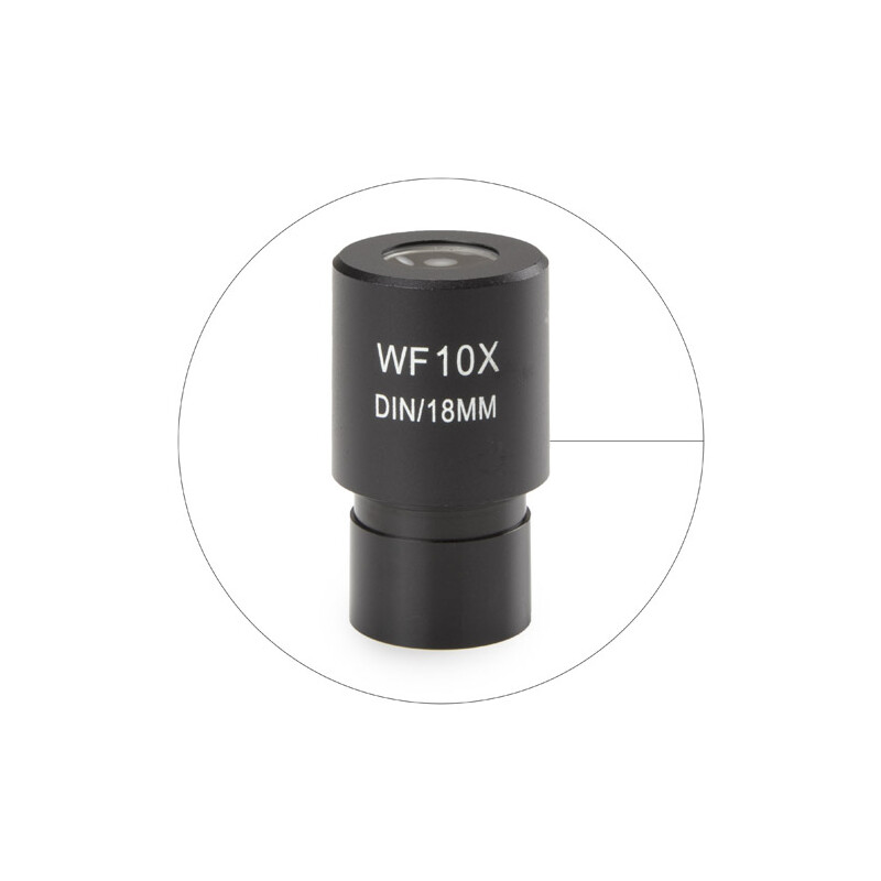 Euromex HWF 10x/18 mm, puntatore, EC.6010-P (EcoBlue)