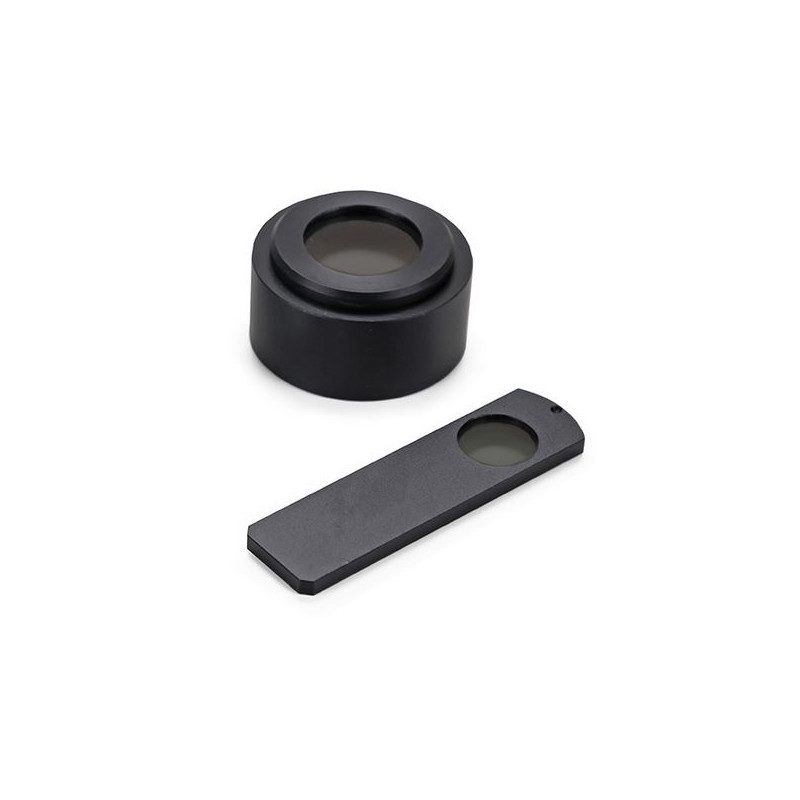 Kit di polarizzazione AE.5601, analizzatore per inserto, filtro polarizzatore (BioBlue)