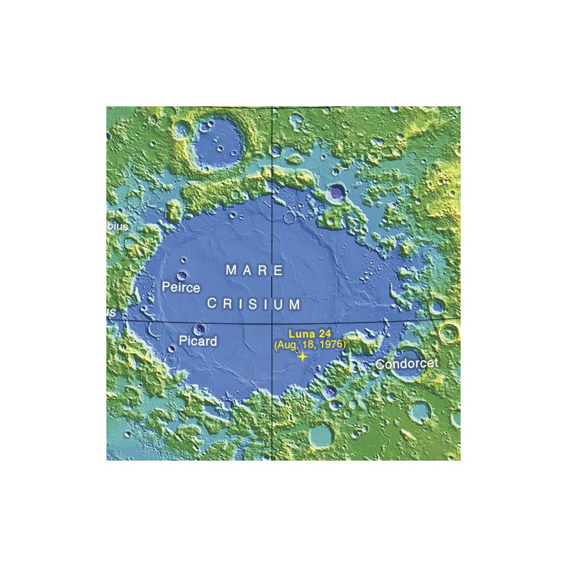 Sky-Publishing Globo Luna, mappamondo topografico 30 cm