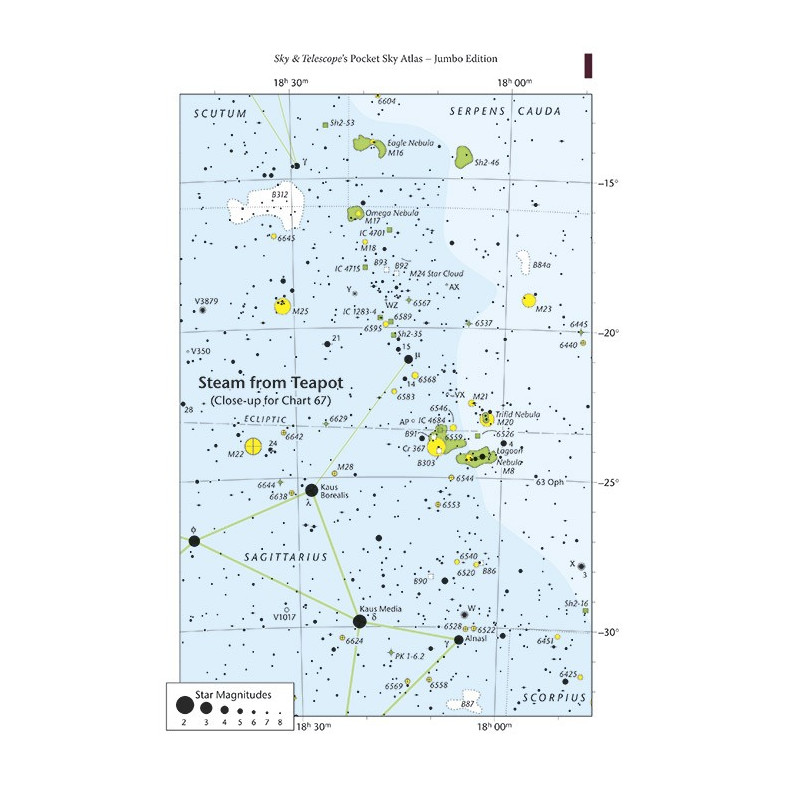 Sky-Publishing Atlante Pocket Sky Atlas Jumbo Edition