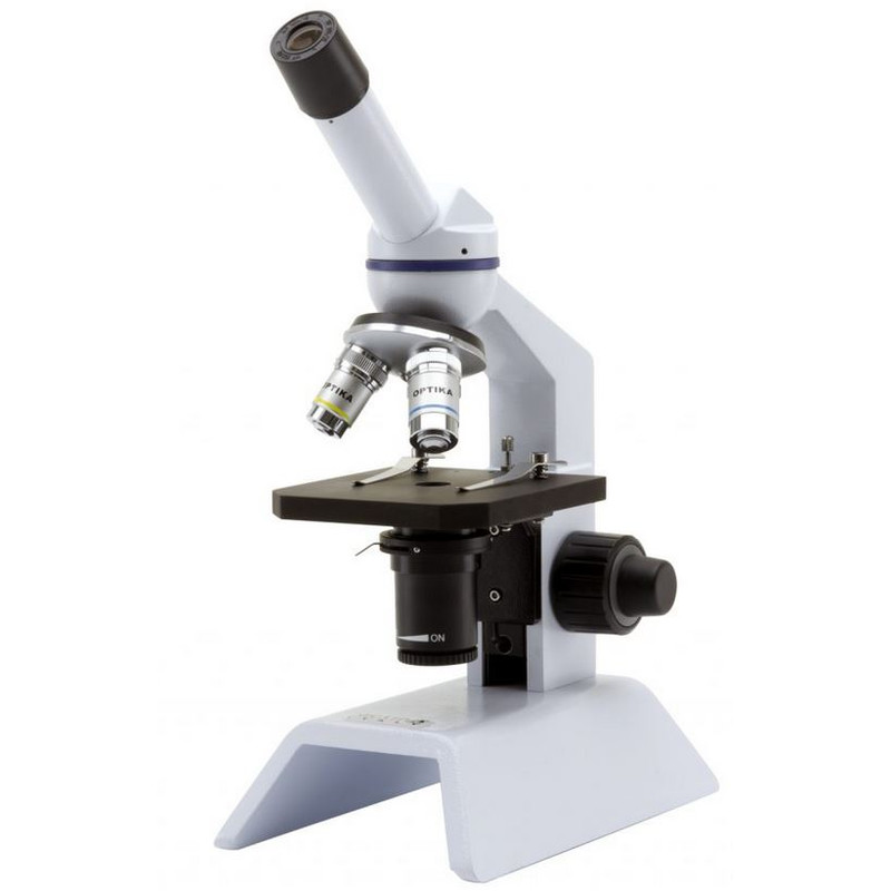 Optika Microscopio achro, mono, 400x, LED, B-50