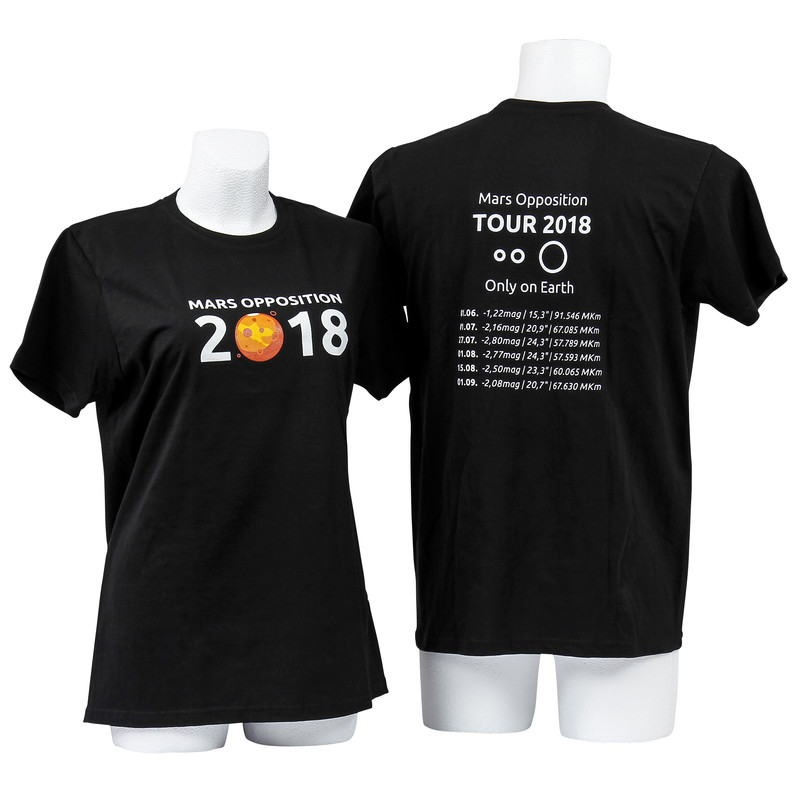T-Shirt Mars Opposition 2018 - Taglia L nero