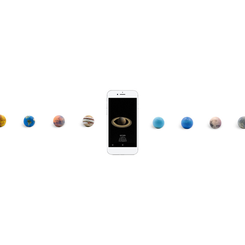 AstroReality Globo con sollievo Solar System Mini Set