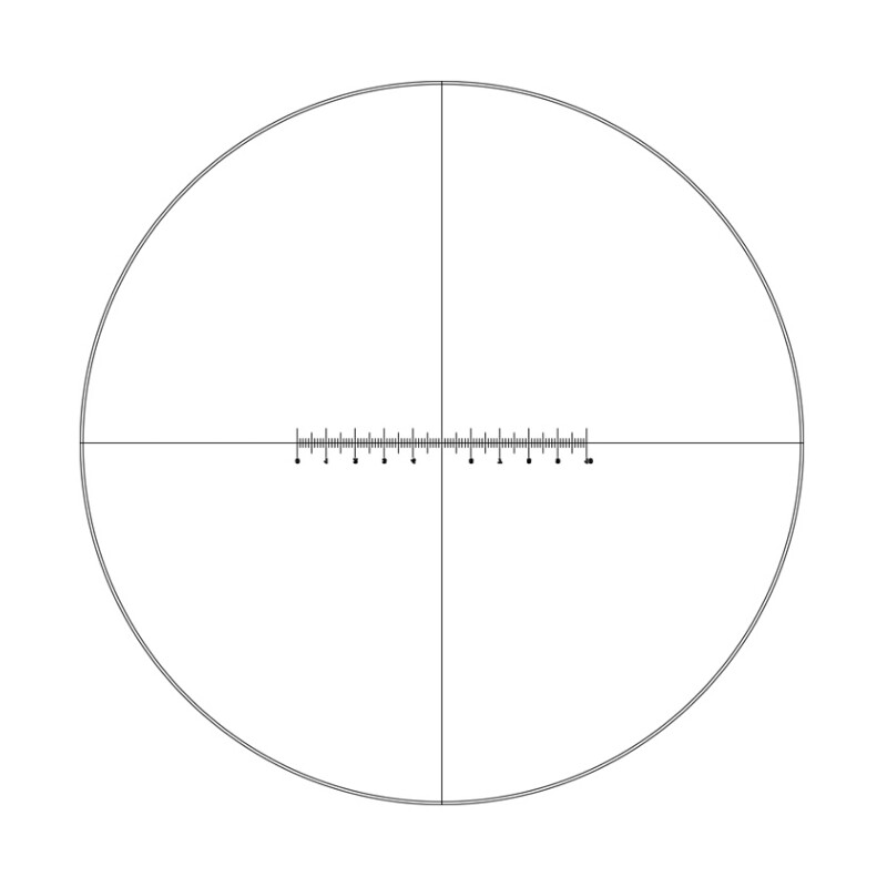 Motic oculare micrometrico WF10X/23 mm, per determinare proporzioni (SMZ-171)