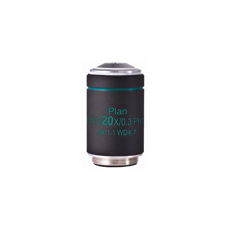 Motic Obiettivo WD PL Ph CCIS, piano, achro, fase, 20x/0,3 w.d. 4,7 mm, Ph1 (AE2000)