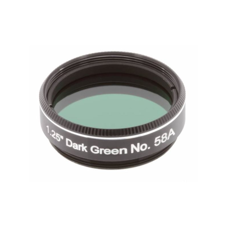 Explore Scientific filtro verde scuro #58A 1,25"