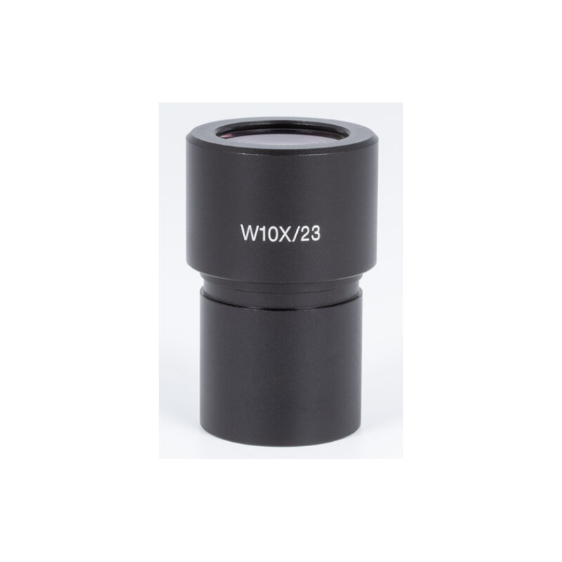 Motic oculare micrometrico WF10X/23 mm, goniometro 360º con suddivisioni 30º e reticolo