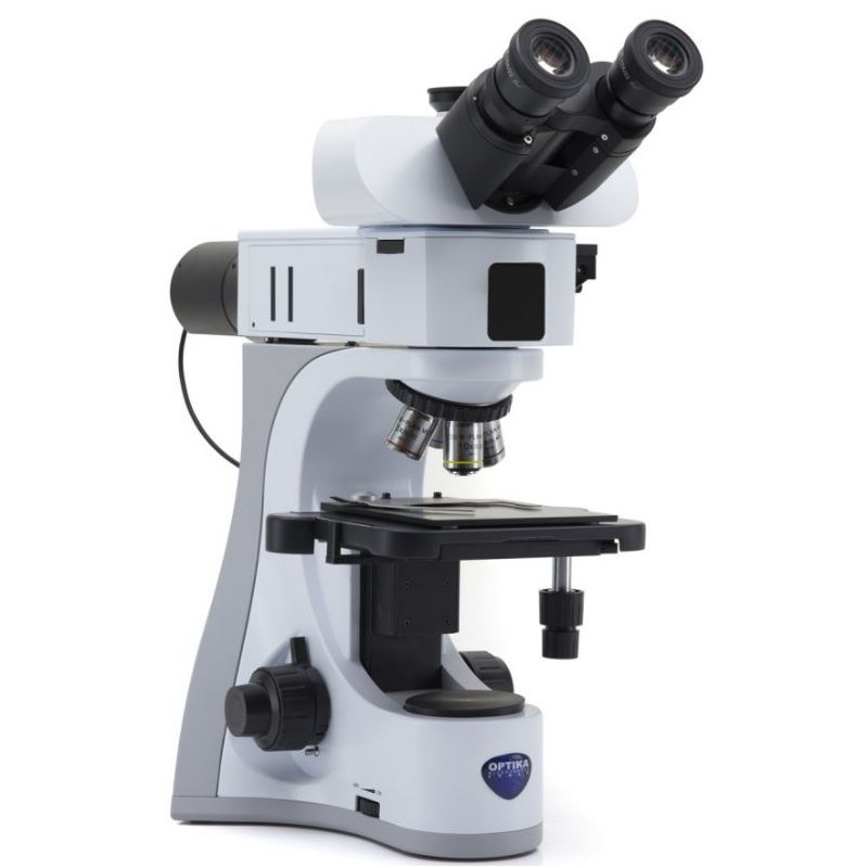 Optika Microscopio B-510MET, metallurgic, incident, trino, IOS W-PLAN MET, 50x-500x, EU