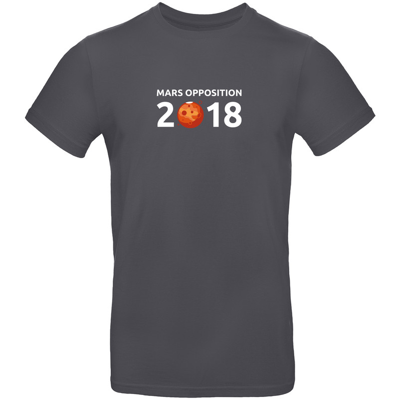 T-Shirt Mars Opposition 2018 - Taglia XL grigio