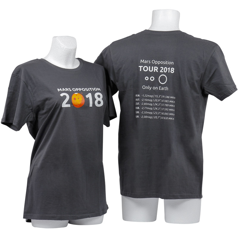 T-Shirt Mars Opposition 2018 - Size L grey