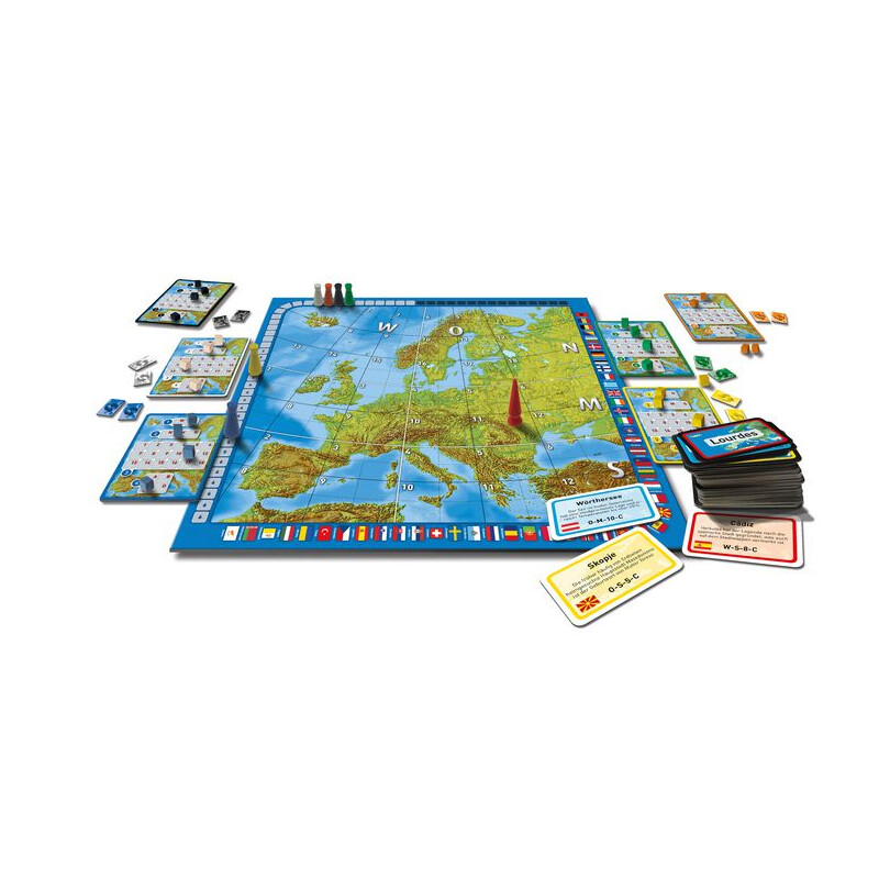 Kosmos Verlag Gioco Europa - Parigi è chiara, ma dove si trova Córdoba?