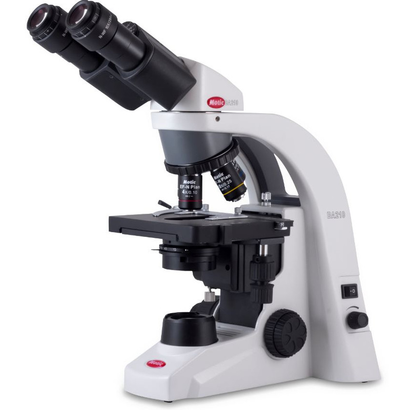Motic Microscopio BA210, LED, 4x-400x, infinity, bino