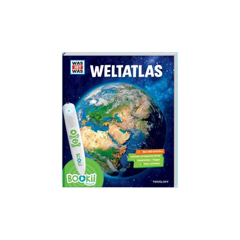 Tessloff-Verlag BOOKii WAS IST WAS Starter Set Atlante Mondiale