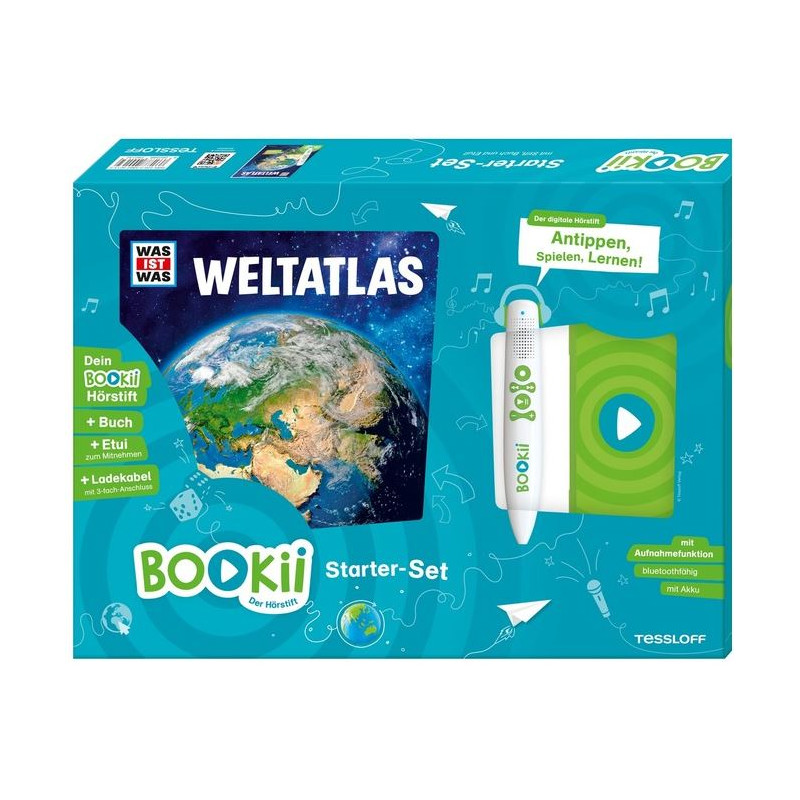 Tessloff-Verlag BOOKii WAS IST WAS Starter Set Atlante Mondiale