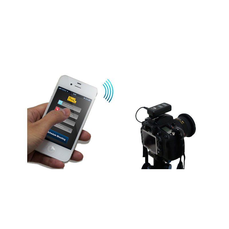 Pixel telecomando Bluetooth scatto remoto con timer BG-100 per Canon (Apple)