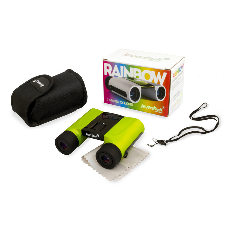 Levenhuk Binocolo Rainbow 8x25 Lime