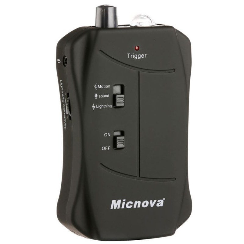 Micnova MQ-VT Flash, movimento, trigger sonoro per Canon